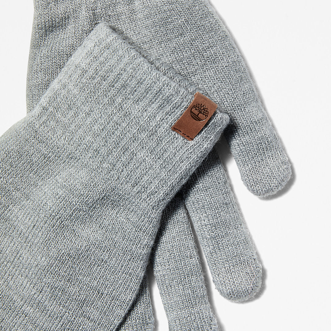 Timberland Womens Touchscreen Gloves for Women in Grey