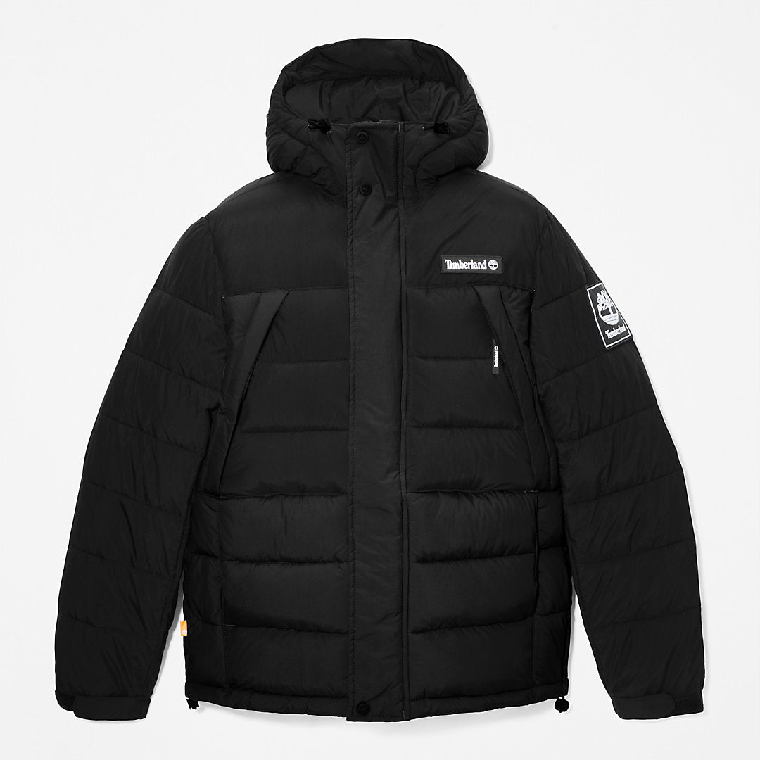 Timberland Mens Outdoor Archive Puffer Jacket for Men in Black
