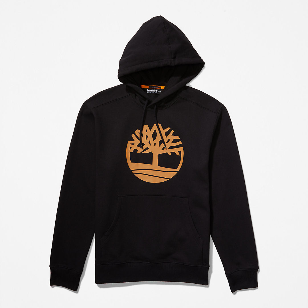 Timberland Mens Timberland® Tree-Logo Hoodie for Men in Black