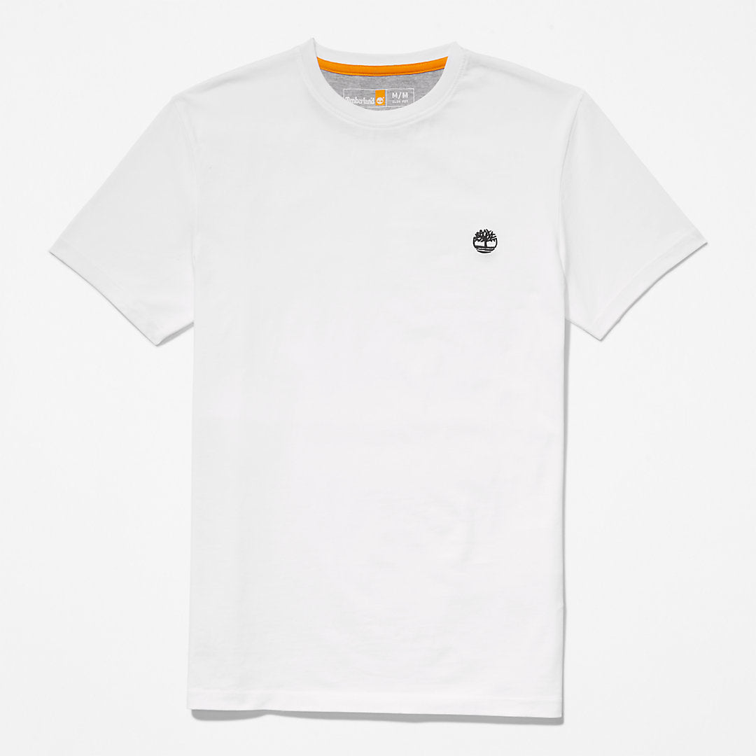 Timberland Mens Dunstan River Crew Tee for Men in White