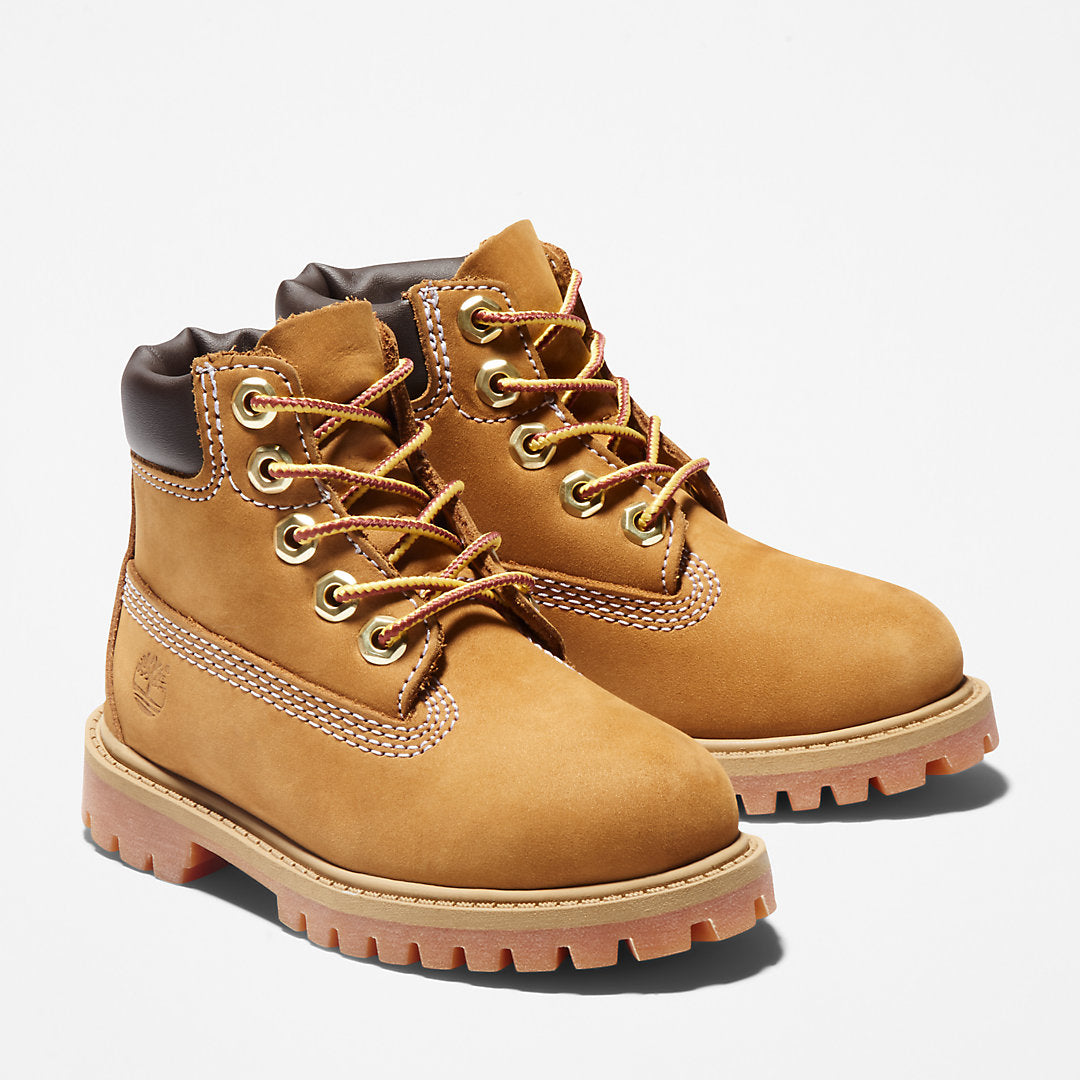 Timberland Kids Premium 6 Inch Boot for Toddler in Yellow