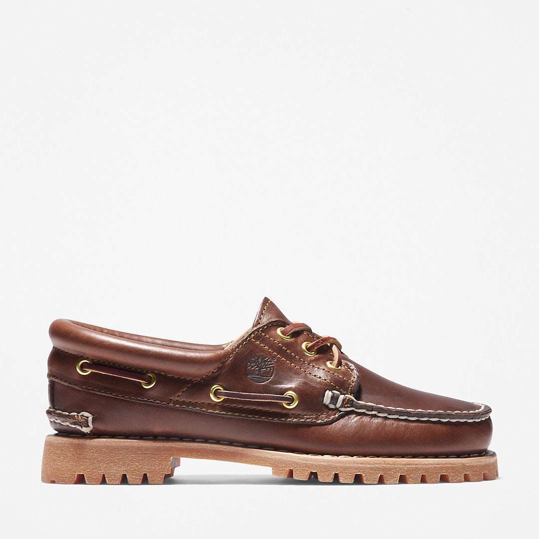 Timberland Womens Women's Noreen 3-Eye Lug Handsewns in Brown