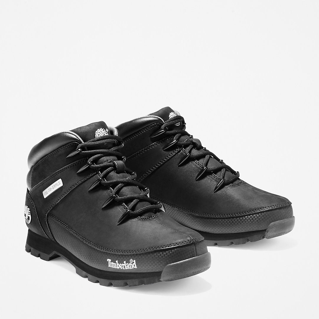 Timberland Mens Euro Sprint Mid Hiker for Men in Black