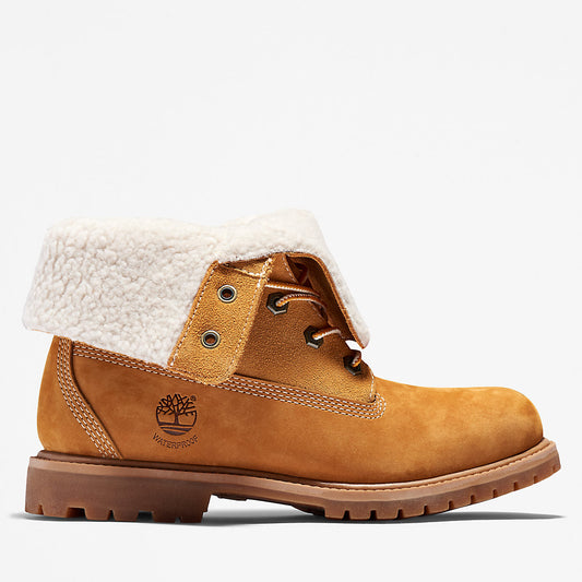 Timberland Womens Timberland® Authentic Fold-over Boot for Women in Yellow
