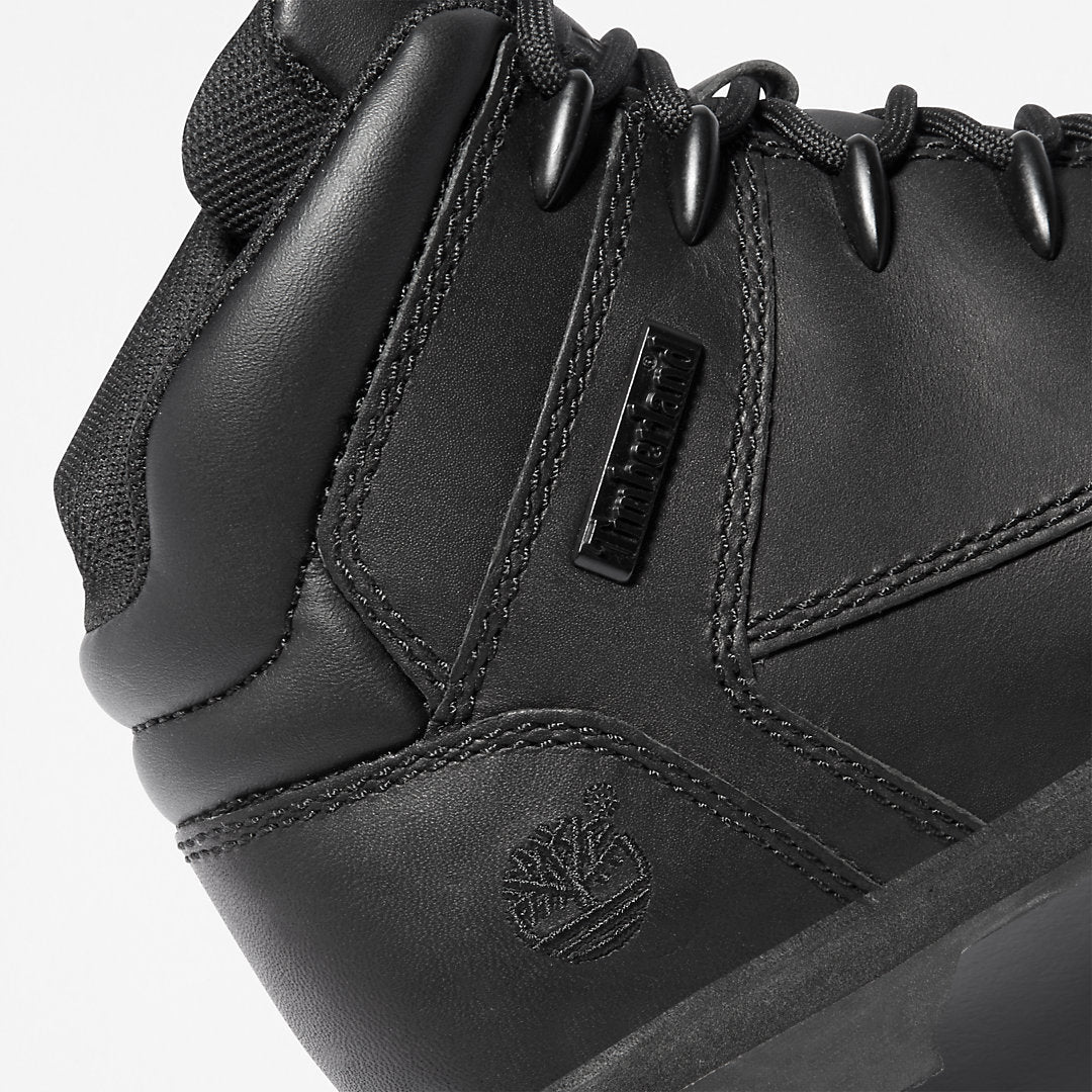 Timberland Kids Euro Sprint Full-grain Mid Hiker for Junior in Black