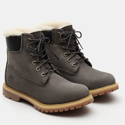 Timberland Womens Premium 6 Inch Boot for Women in Grey