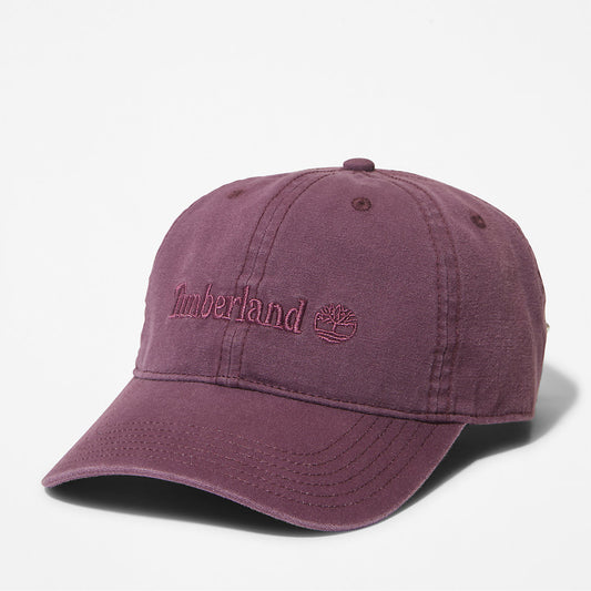 Timberland Mens Cooper Hill Cotton Canvas Baseball Cap for Men in Pink