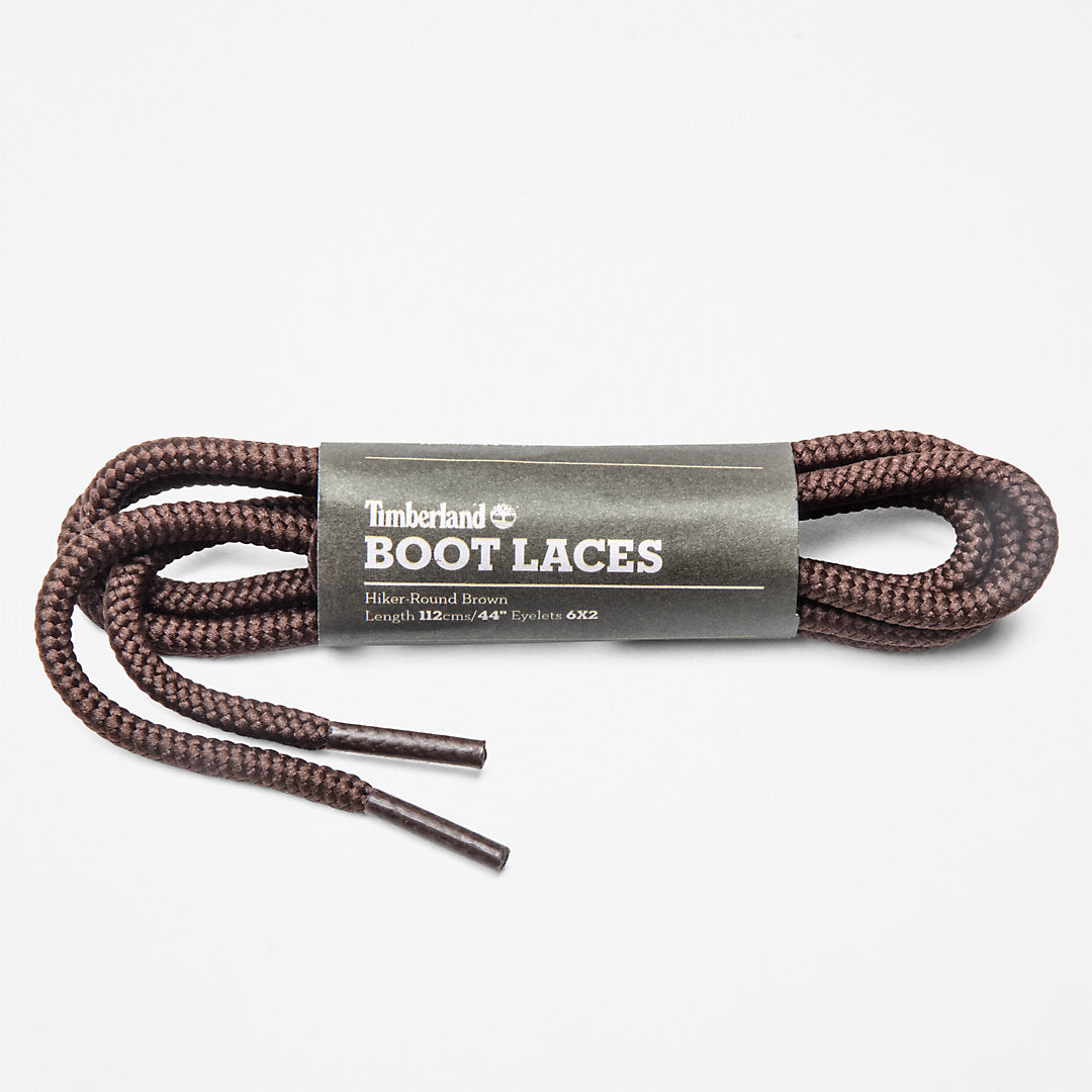 Timberland Mens 112cm/44" Hiker Round Laces in Brown