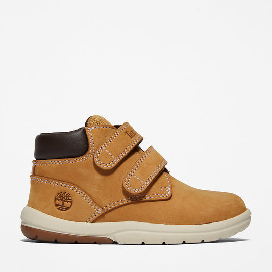 Timberland Kids Toddle Tracks Velcro Chukka for Toddler in Yellow