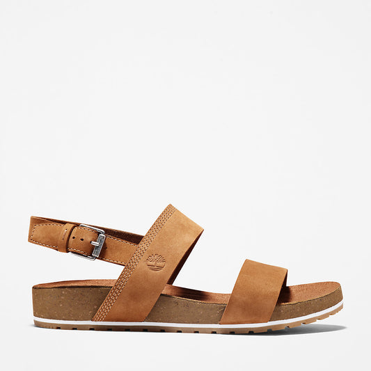 Timberland Womens Malibu Waves Sandal for Women in Brown