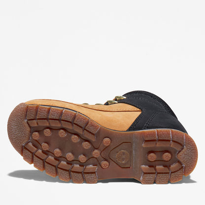 Timberland Kids Euro Sprint Mid Hiker for Junior in Yellow/Black