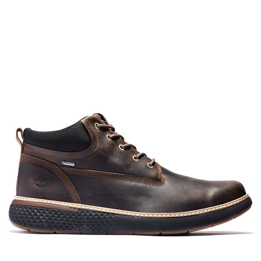 Timberland Mens Cross Mark Gore-Tex® Chukka Boot for Men in Dark Brown