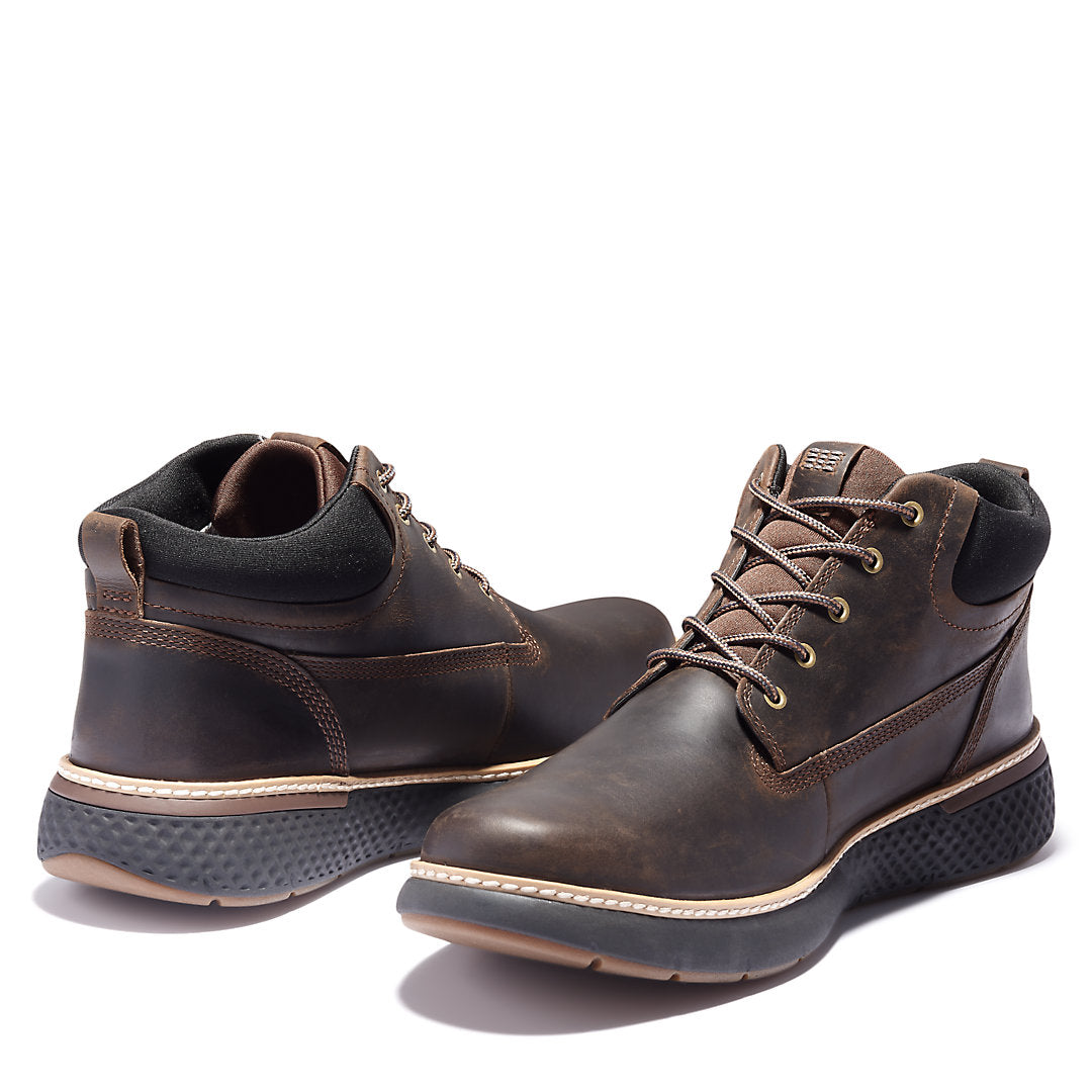 Timberland Mens Cross Mark Gore-Tex® Chukka Boot for Men in Dark Brown