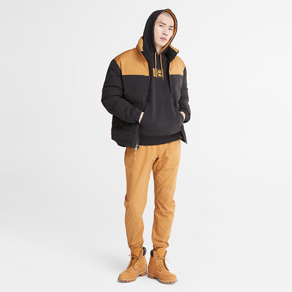 Timberland Mens Welch Mountain Puffer Jacket for Men in Black