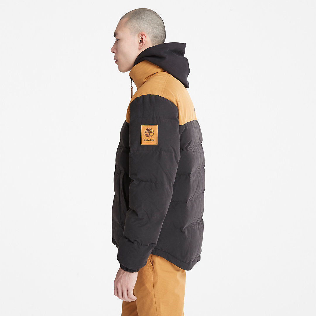 Timberland Mens Welch Mountain Puffer Jacket for Men in Black