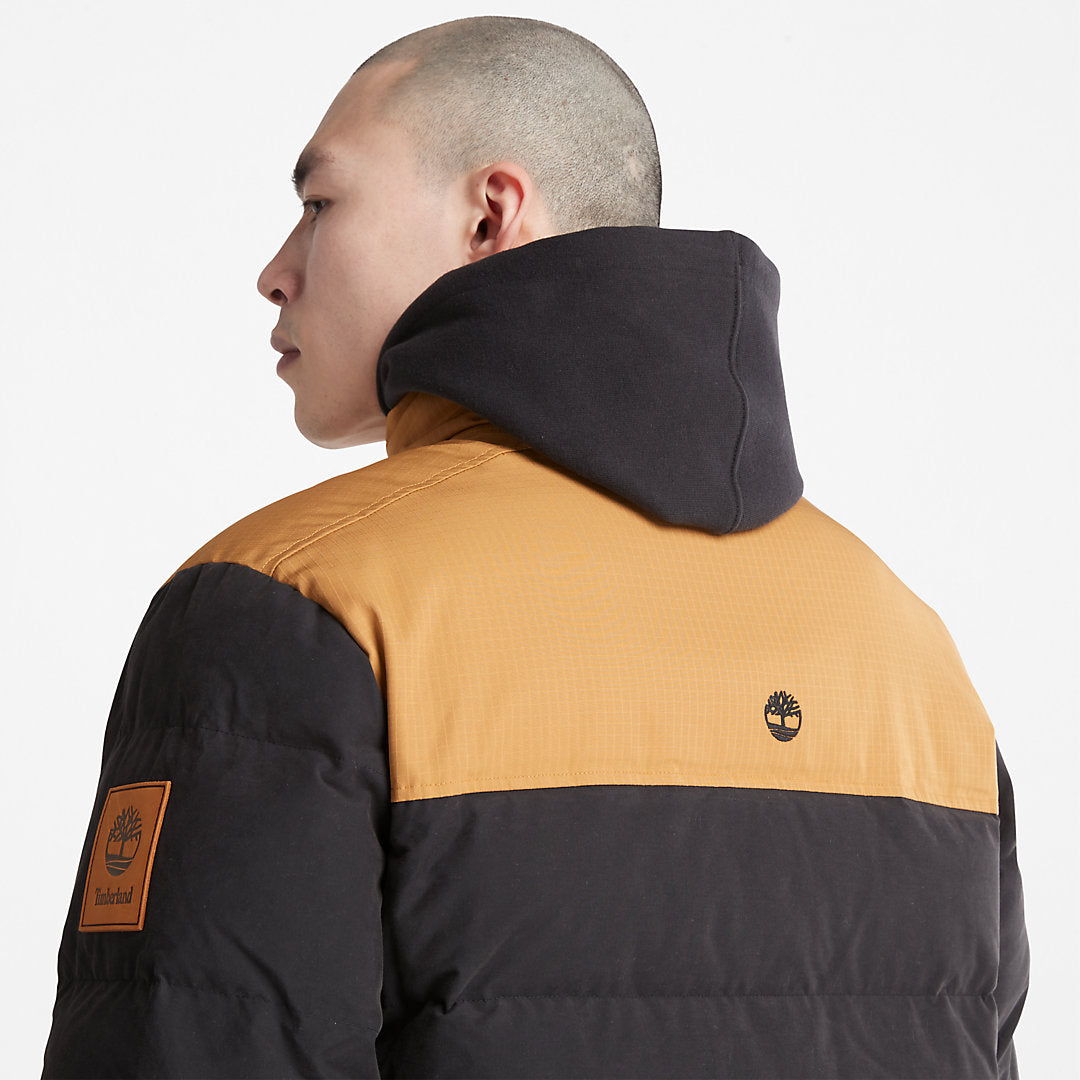 Timberland Mens Welch Mountain Puffer Jacket for Men in Black