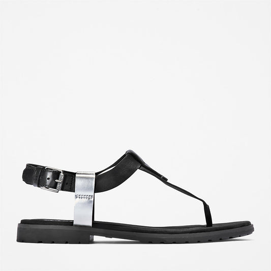 Timberland Womens Chicago Riverside Thong Sandal for Women in Black