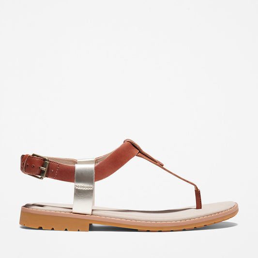 Timberland Womens Chicago Riverside Thong Sandal for Women in Brown