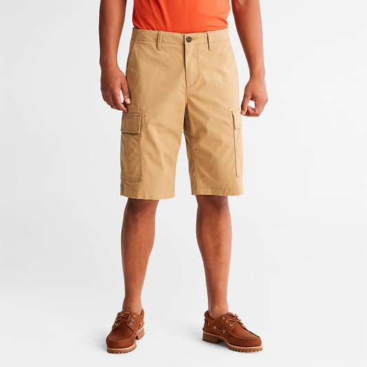 Timberland Mens Cargo Shorts for Men in Khaki