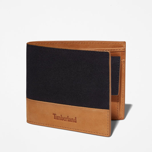 Timberland Mens Braeburn Wallet for Men in Black
