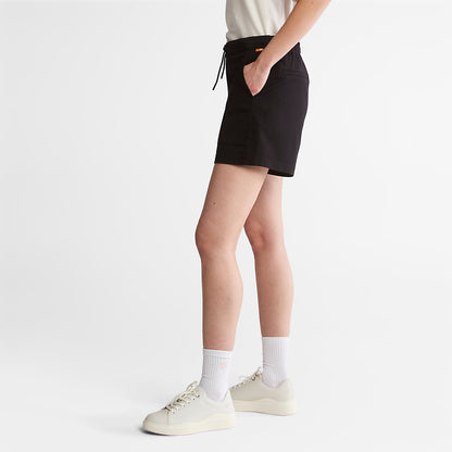 Timberland Womens Progressive Utility Shorts for Women in Black