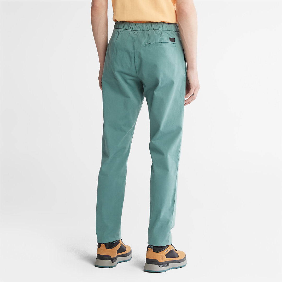 Timberland Mens Ultrastretch Tapered Trousers for Men in Green