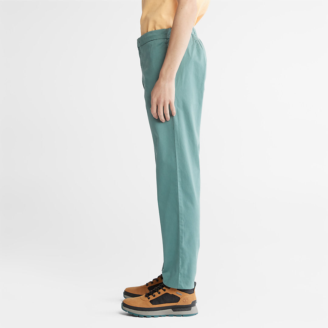 Timberland Mens Ultrastretch Tapered Trousers for Men in Green