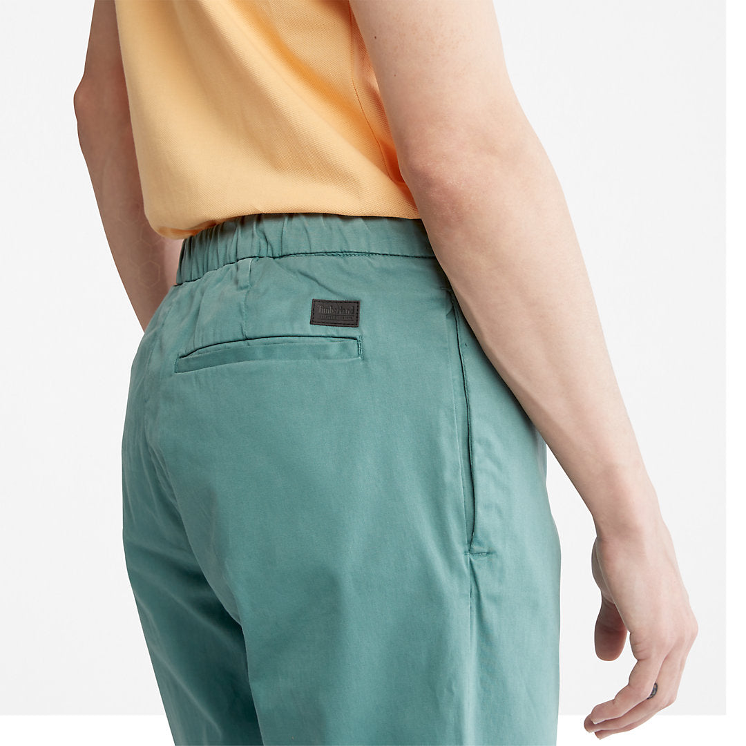 Timberland Mens Ultrastretch Tapered Trousers for Men in Green