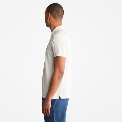 Timberland Mens TimberFresh™ Supima® Cotton Polo Shirt for Men in White