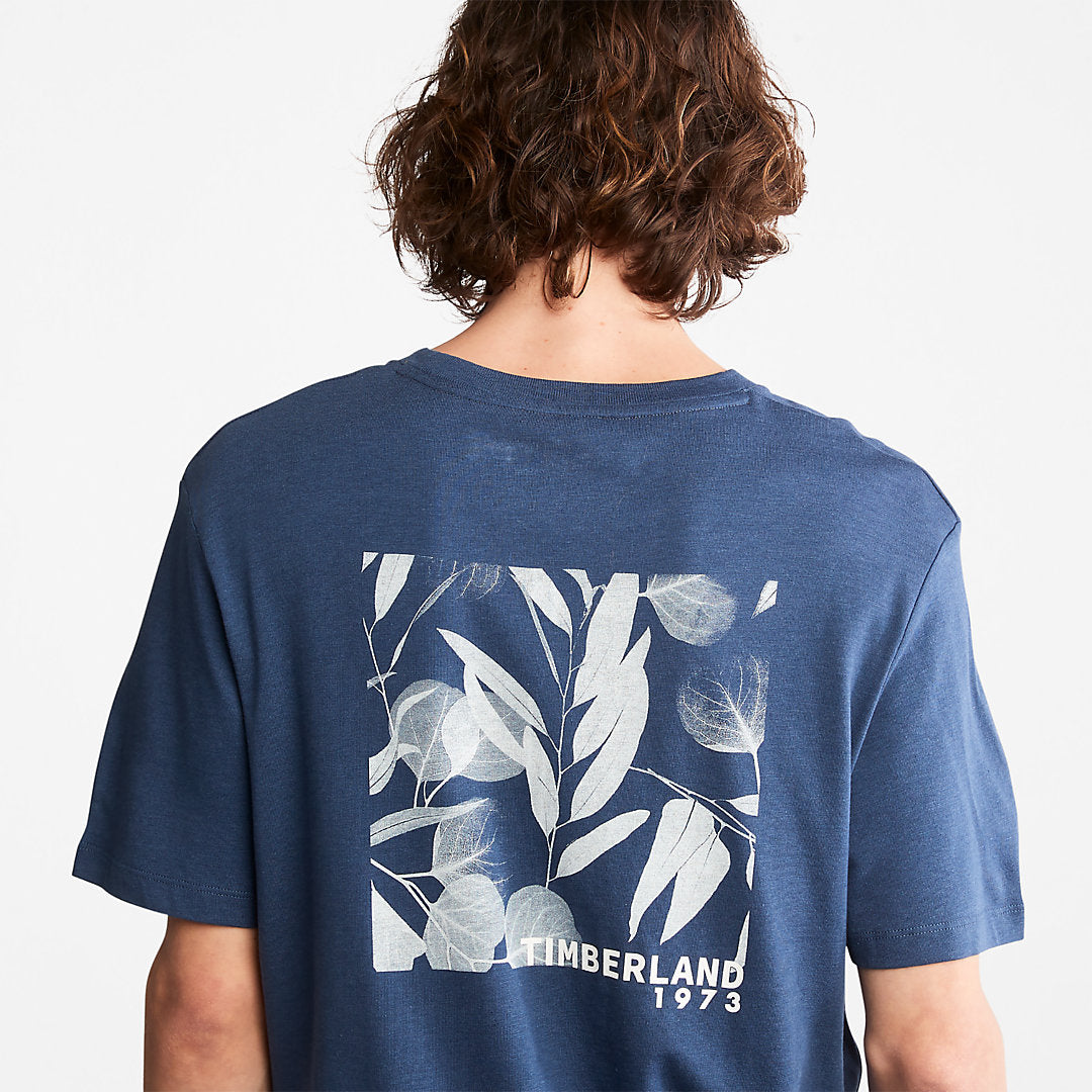 Timberland Mens Refibra™ Technology T-Shirt for Men in Blue