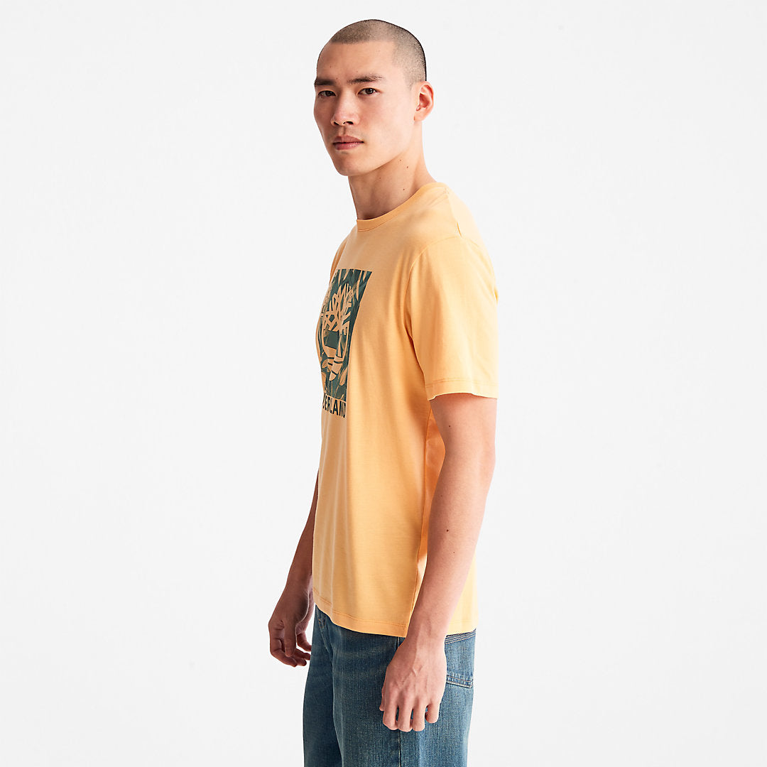 Timberland Mens Refibra™ Graphic T-Shirt for Men in Orange