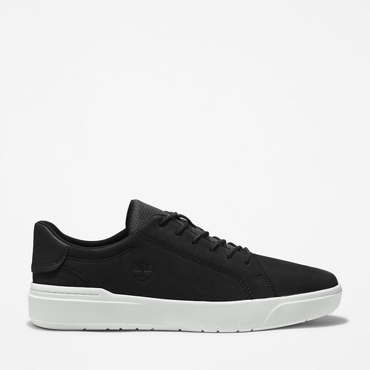 Timberland Mens Seneca Bay Leather Trainer for Men in Black