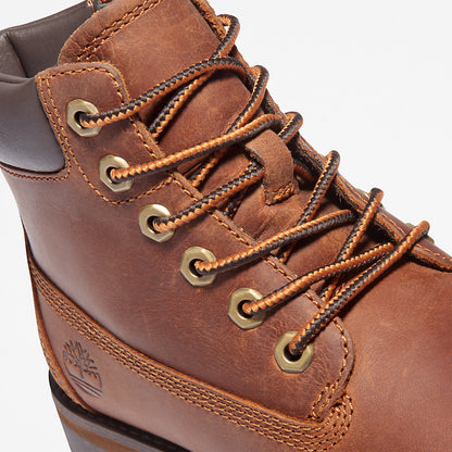 Timberland Kids Courma 6 Inch Side-Zip Boot for Youth in Brown