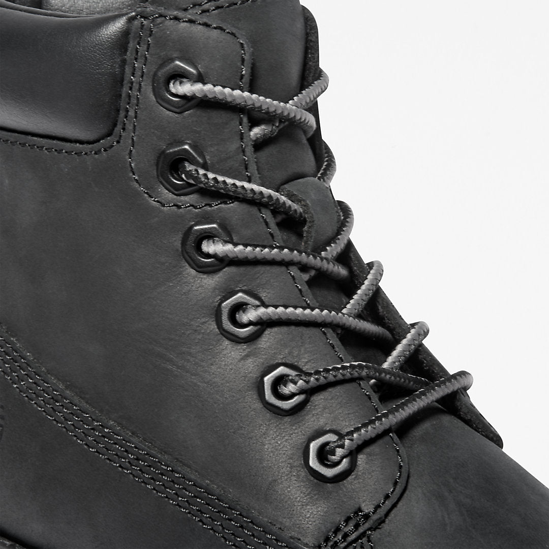 Timberland Kids Courma 6 Inch Side-Zip Boot for Youth in Black