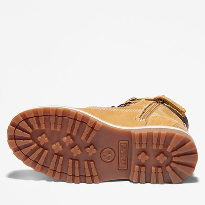 Timberland Kids Courma 6 Inch Side-Zip Boot for Youth in Yellow
