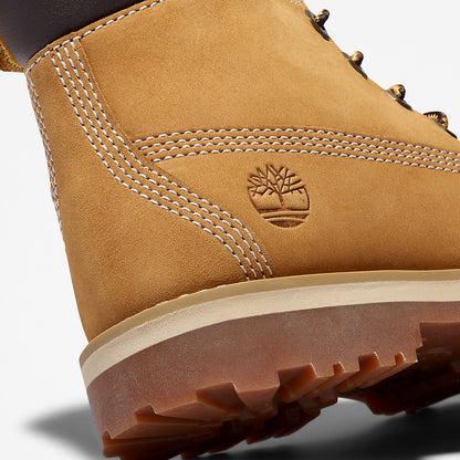 Timberland Kids Courma 6 Inch Side-Zip Boot for Youth in Yellow