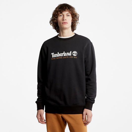 Timberland Mens Wind, Water, Earth and Sky™ Sweatshirt for Men in Black