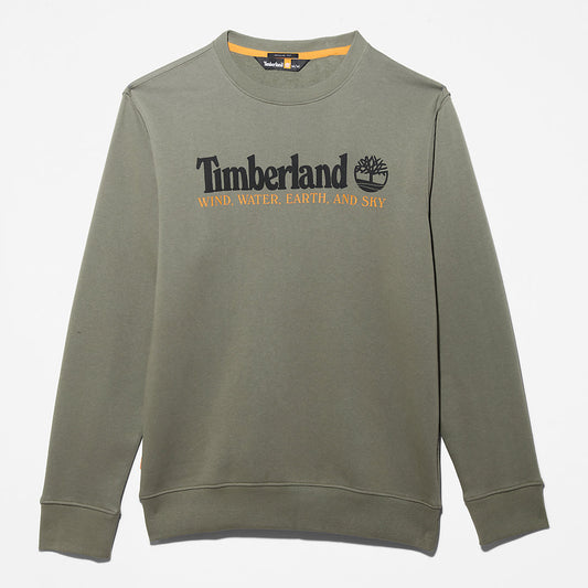 Timberland Mens Wind, Water, Earth and Sky™ Sweatshirt for Men in Green
