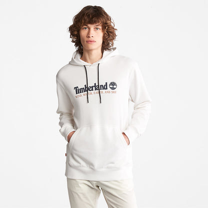 Timberland Mens Wind, Water, Earth and Sky™ Hoodie for Men in White
