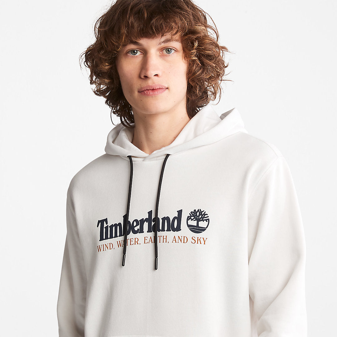 Timberland Mens Wind, Water, Earth and Sky™ Hoodie for Men in White