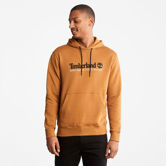 Timberland Mens Wind, Water, Earth and Sky™ Hoodie for Men in Orange
