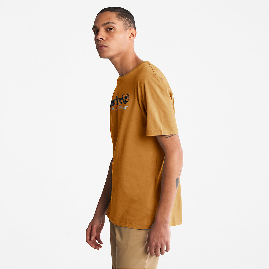 Timberland Mens Wind, Water, Earth and Sky™ T-Shirt for Men in Brown