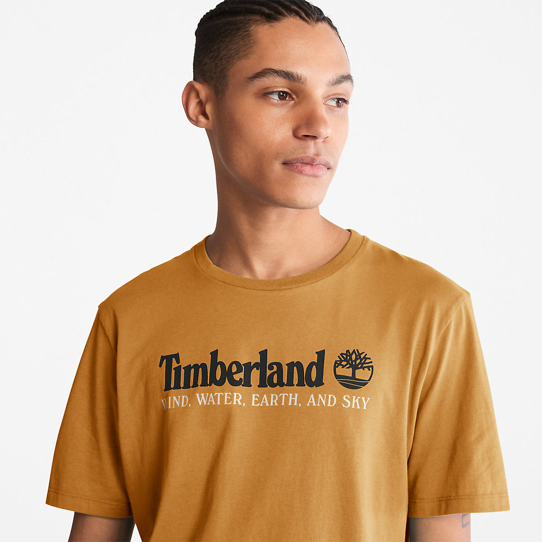 Timberland Mens Wind, Water, Earth and Sky™ T-Shirt for Men in Brown