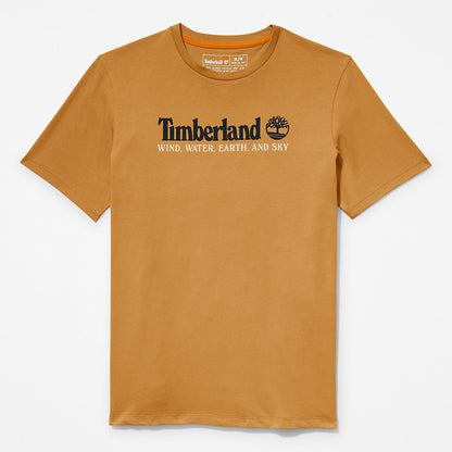 Timberland Mens Wind, Water, Earth and Sky™ T-Shirt for Men in Brown