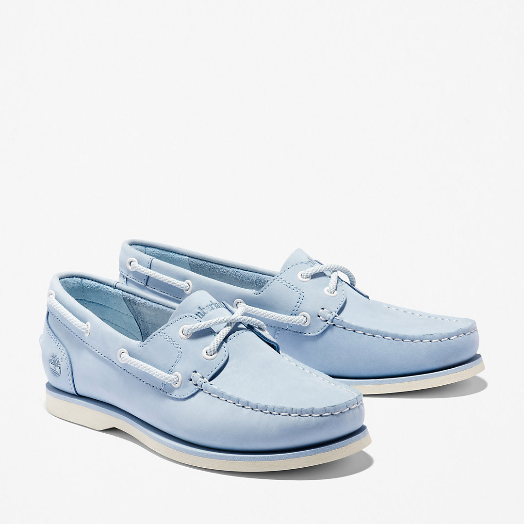 Timberland Womens Classic Boat Shoe for Women in Blue