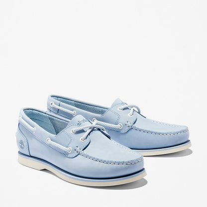 Timberland Womens Classic Boat Shoe for Women in Blue