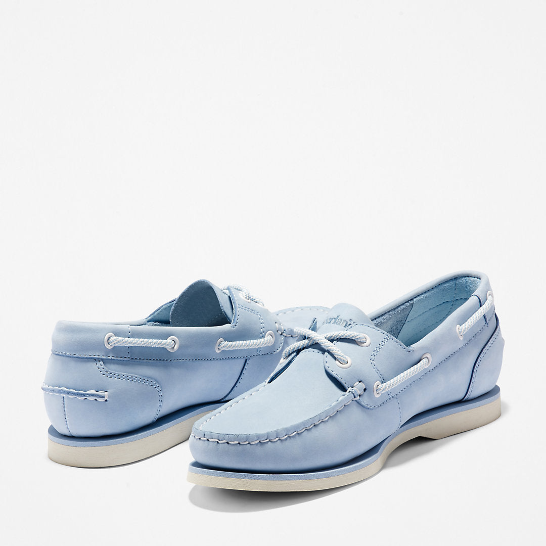 Timberland Womens Classic Boat Shoe for Women in Blue