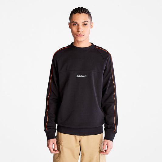 Timberland Mens Outdoor Archive Sweatshirt for Men in Black