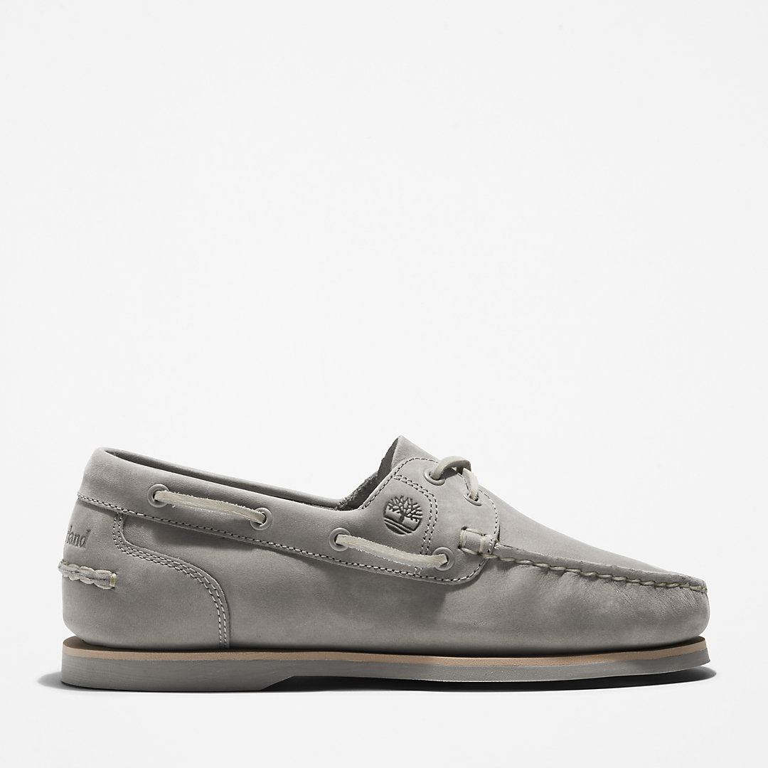 Timberland Womens Timberland® Classic 2-Eye Boat Shoe for Women in Grey