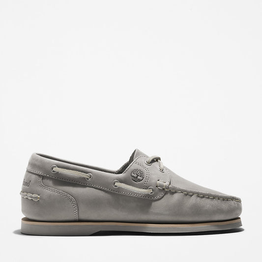 Timberland Womens Timberland® Classic 2-Eye Boat Shoe for Women in Grey